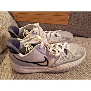 Nike Kyrie Low 4 Basketball Shoes Grey‎ Fog  Mens Sz 12 CW3985-004